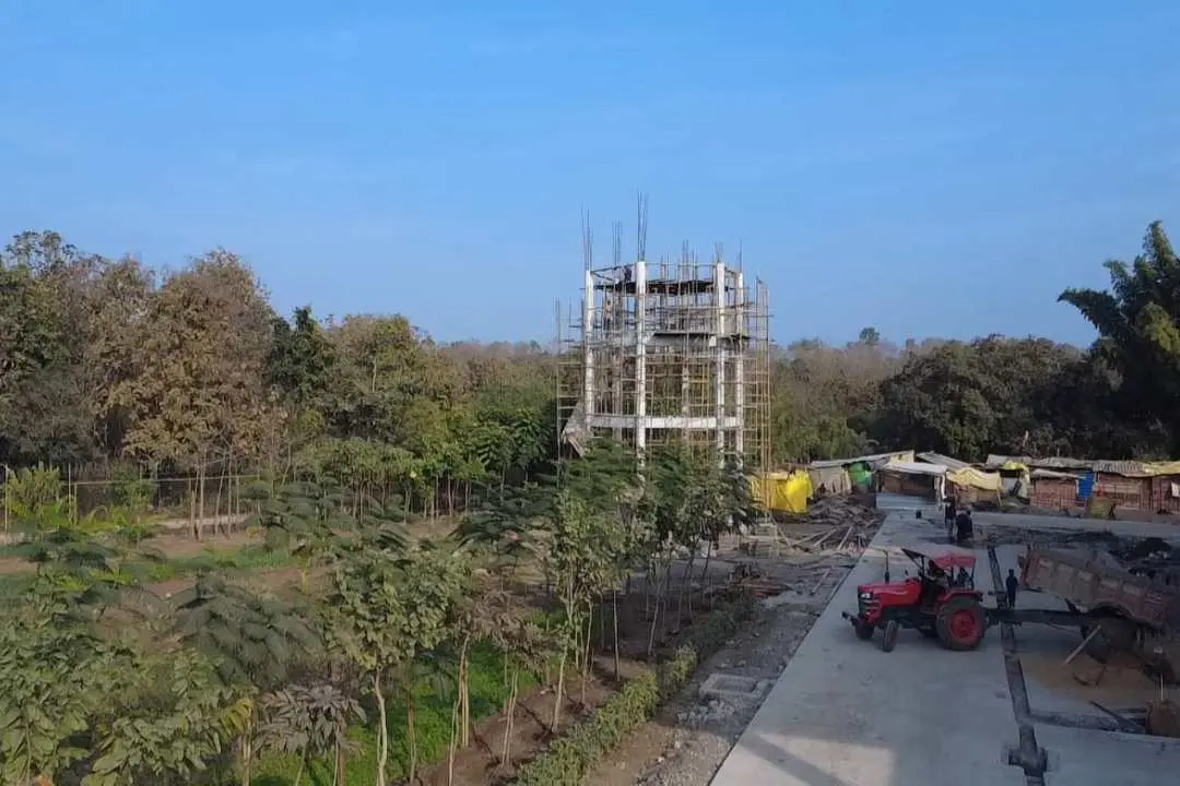 CHL Urja construction — Amenities Area